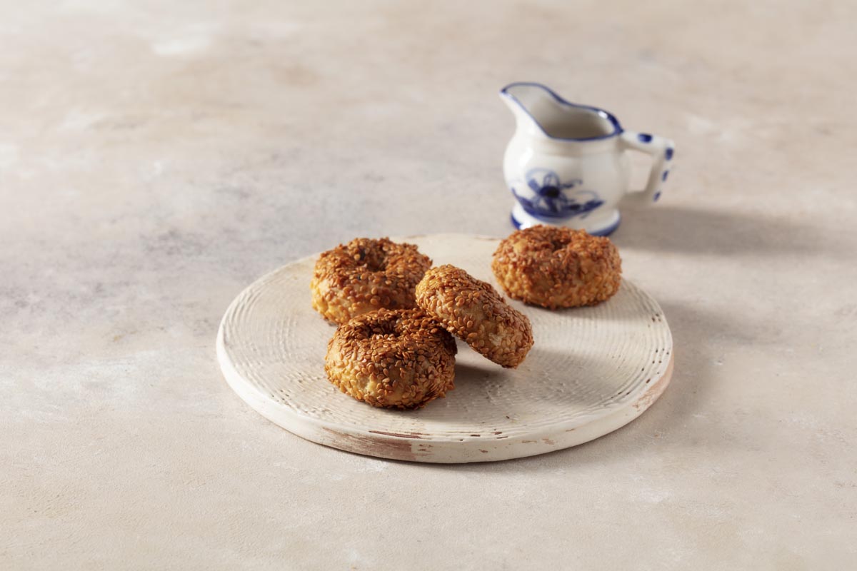 Mini Susamlı Kurabiye