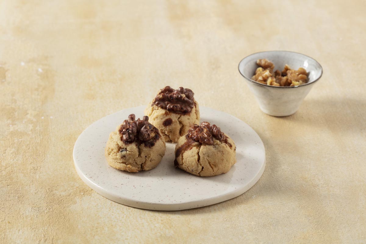 Tahinli Cevizli Kurabiye