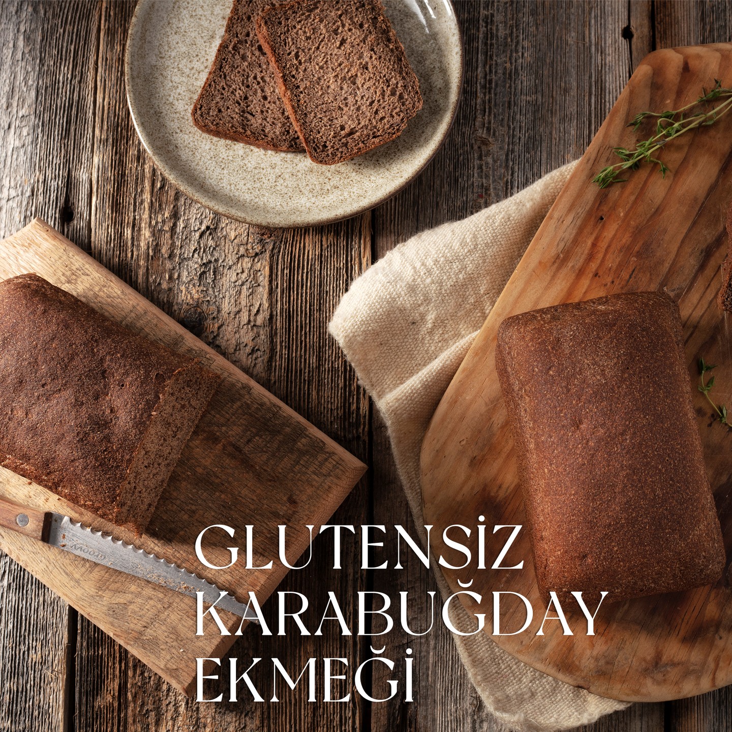 Tohumlu Karabuğday Ekmek